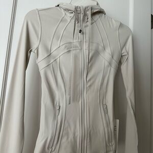 Lululemon Define jacket in bone white NWT